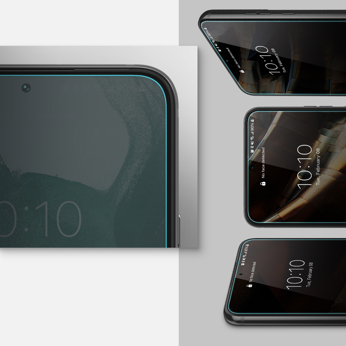 Szkło hartowane Spigen Glas.tr EZ Fit z ramką aplikacyjną